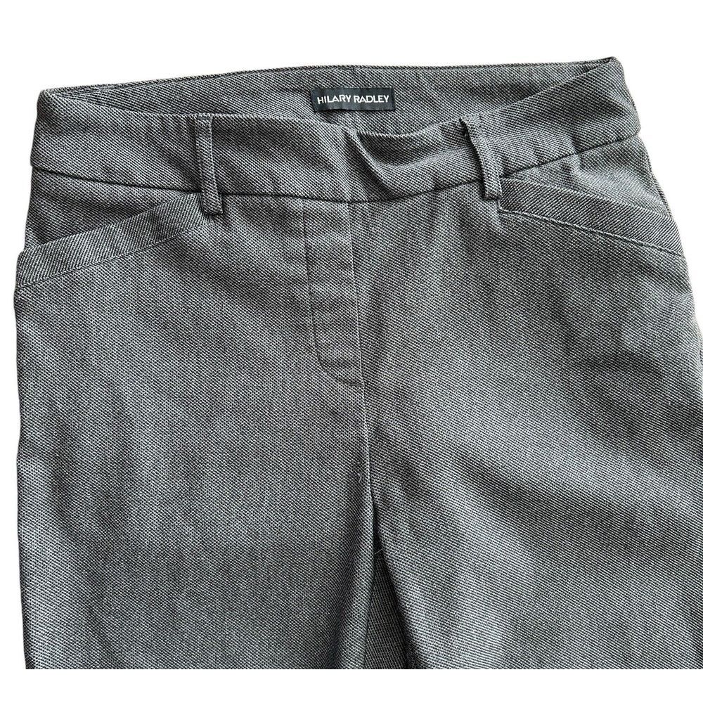 Hilary Radley Ladies' Small Business Pull-On Pant Gray Black White‎ Size S Women